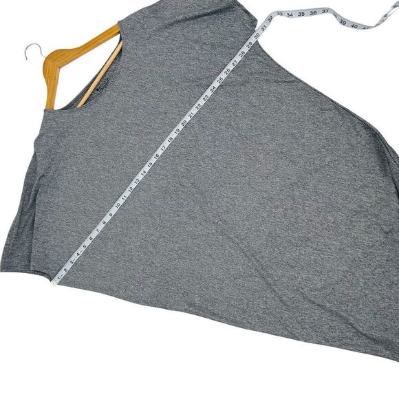 Athleta sunlover Hilo gray heathered upf asymmetric dress size small - Picture 7 of 10